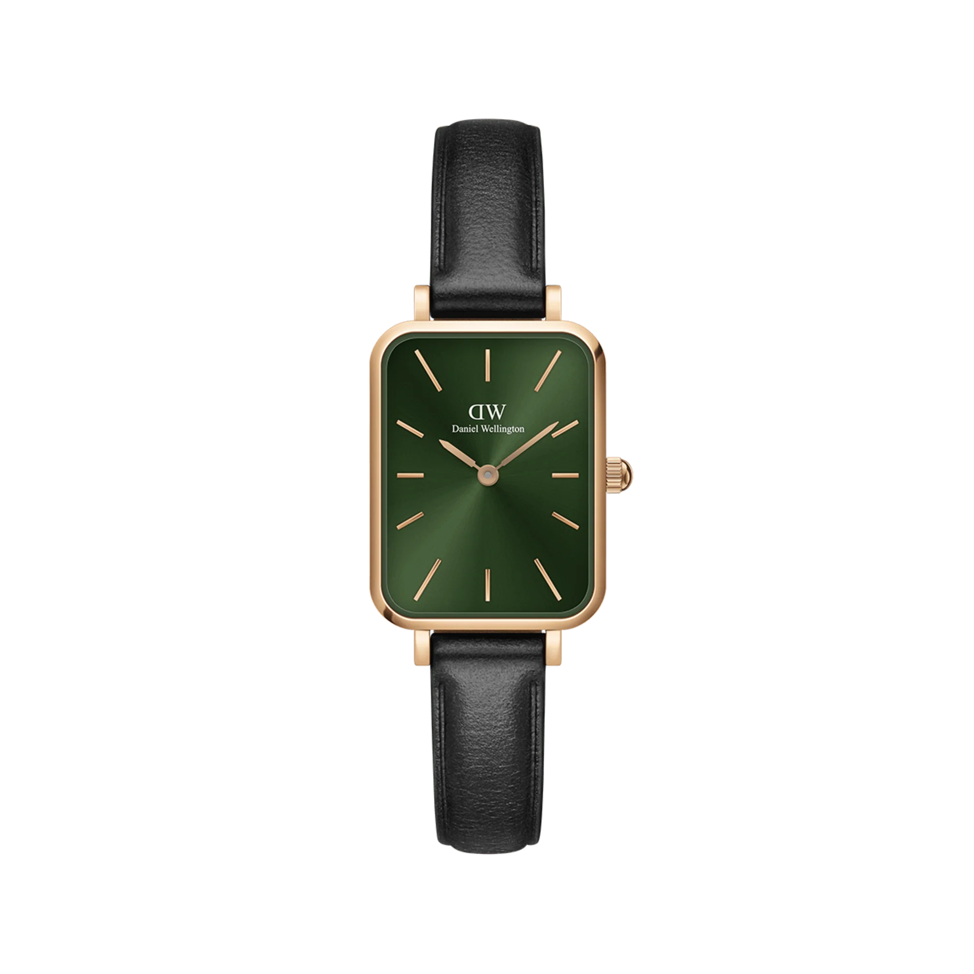 Quadro Pressed Sheffield Emerald Rose Gold