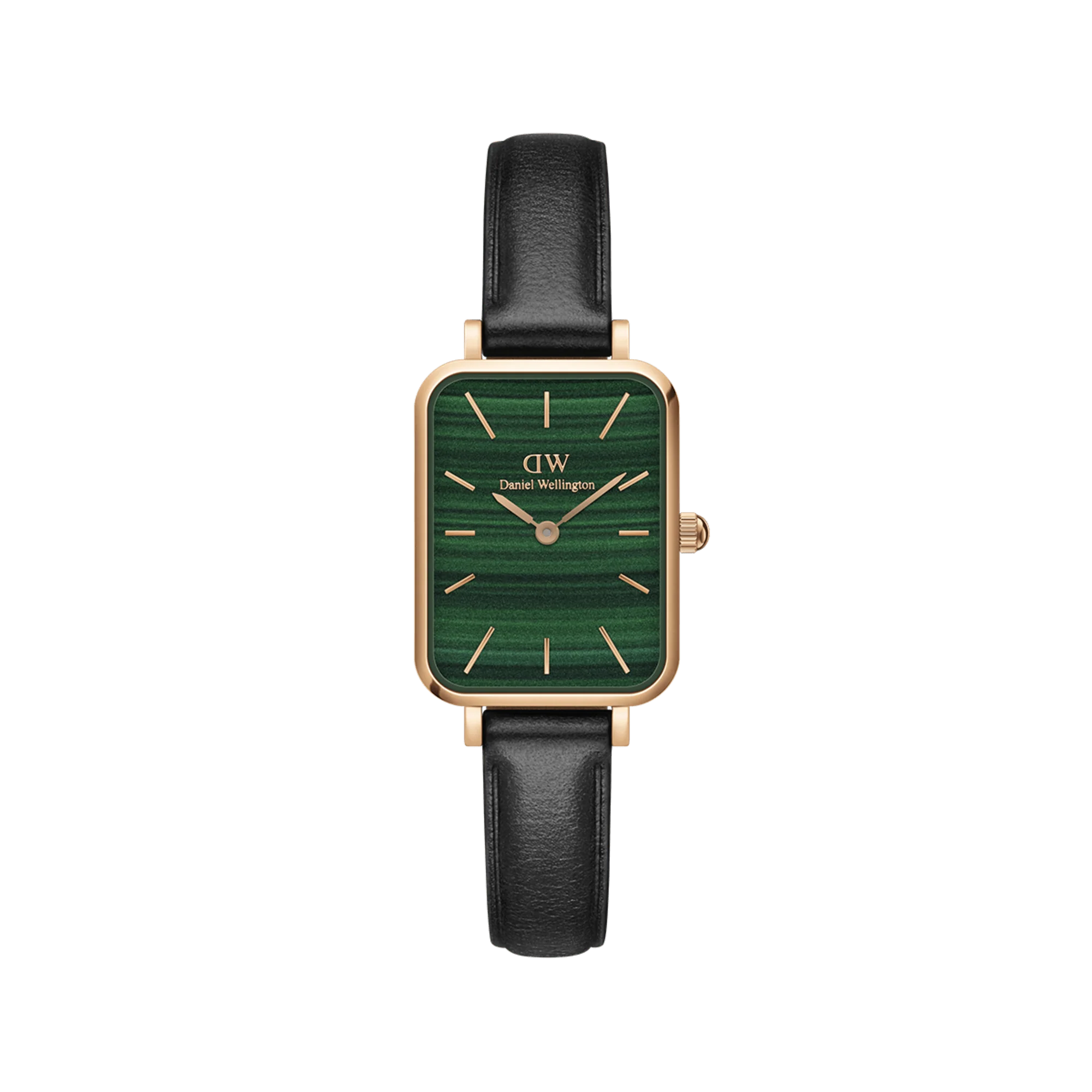 Quadro Pressed Sheffield Green Rose Gold