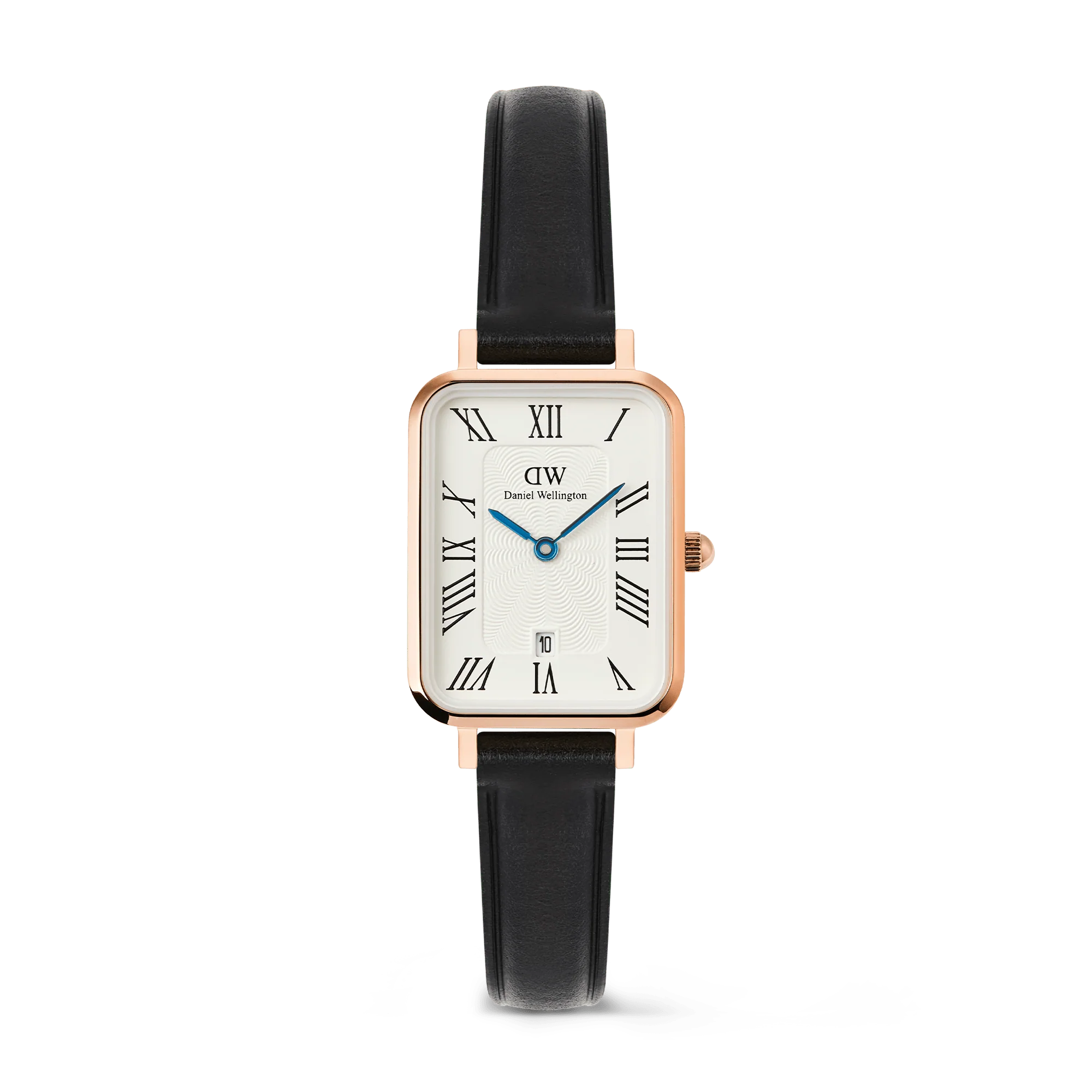 Quadro Roman Numerals Date Sheffield Rose Gold