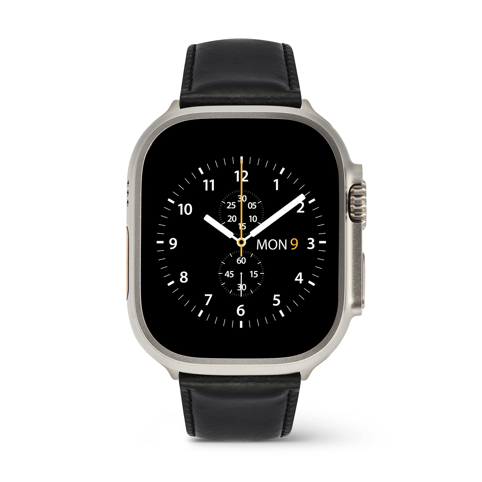 Smartwatch Leather Strap Sheffield Silver - Image 3