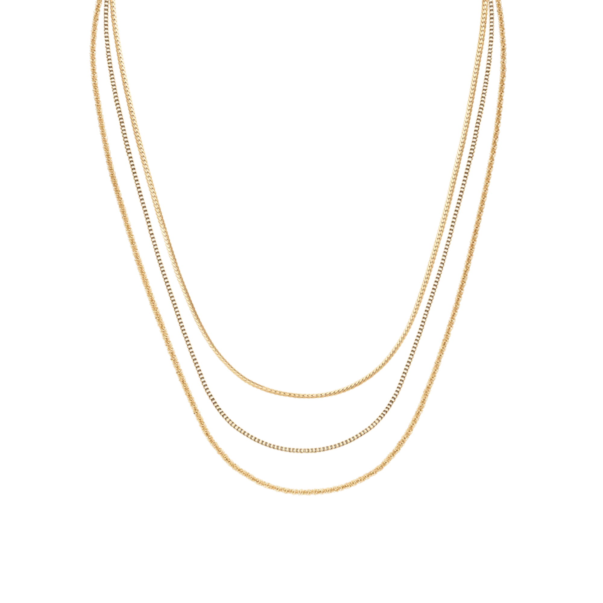 Staple Necklace Set RG