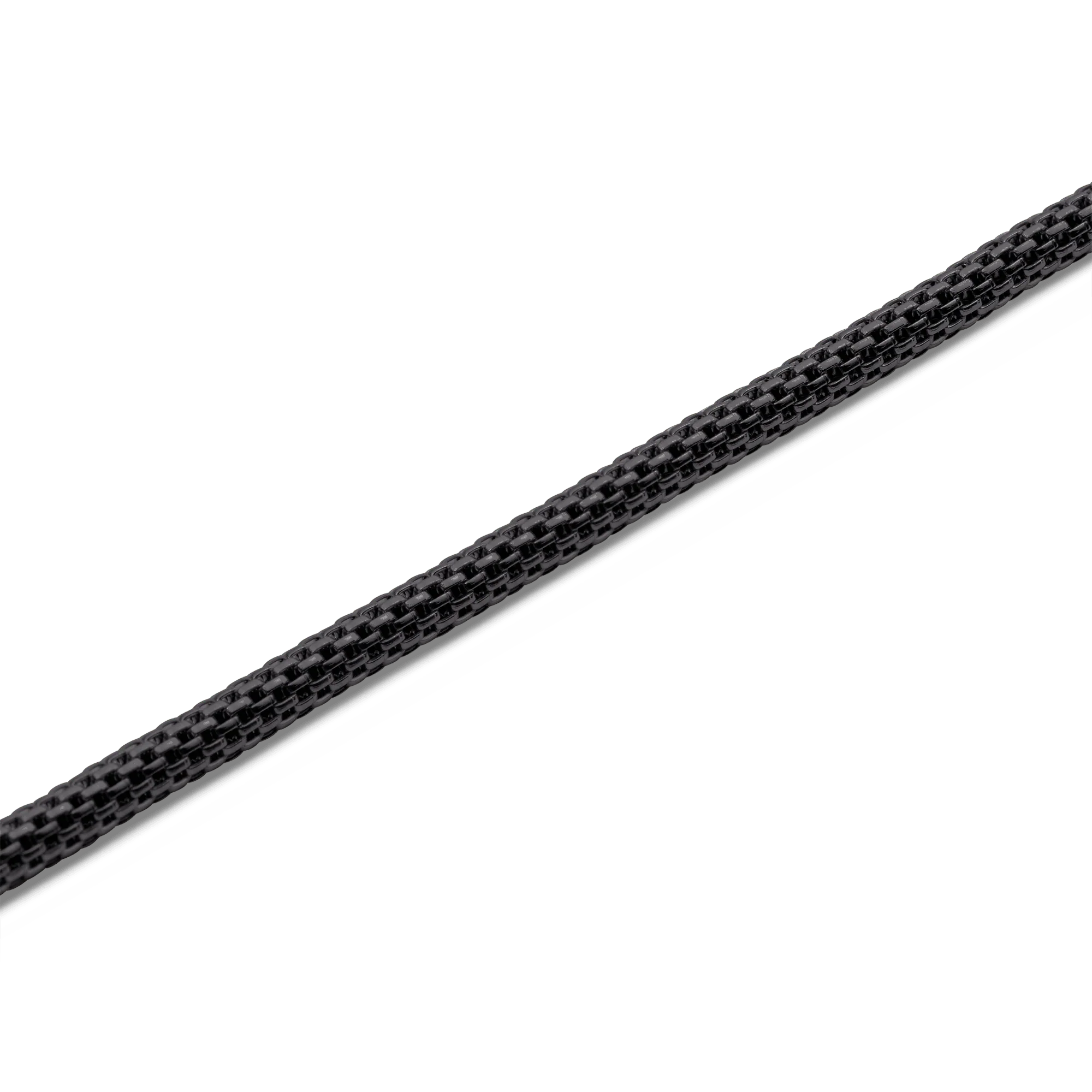 Tide Mesh Necklace Black 2.8 - Image 3