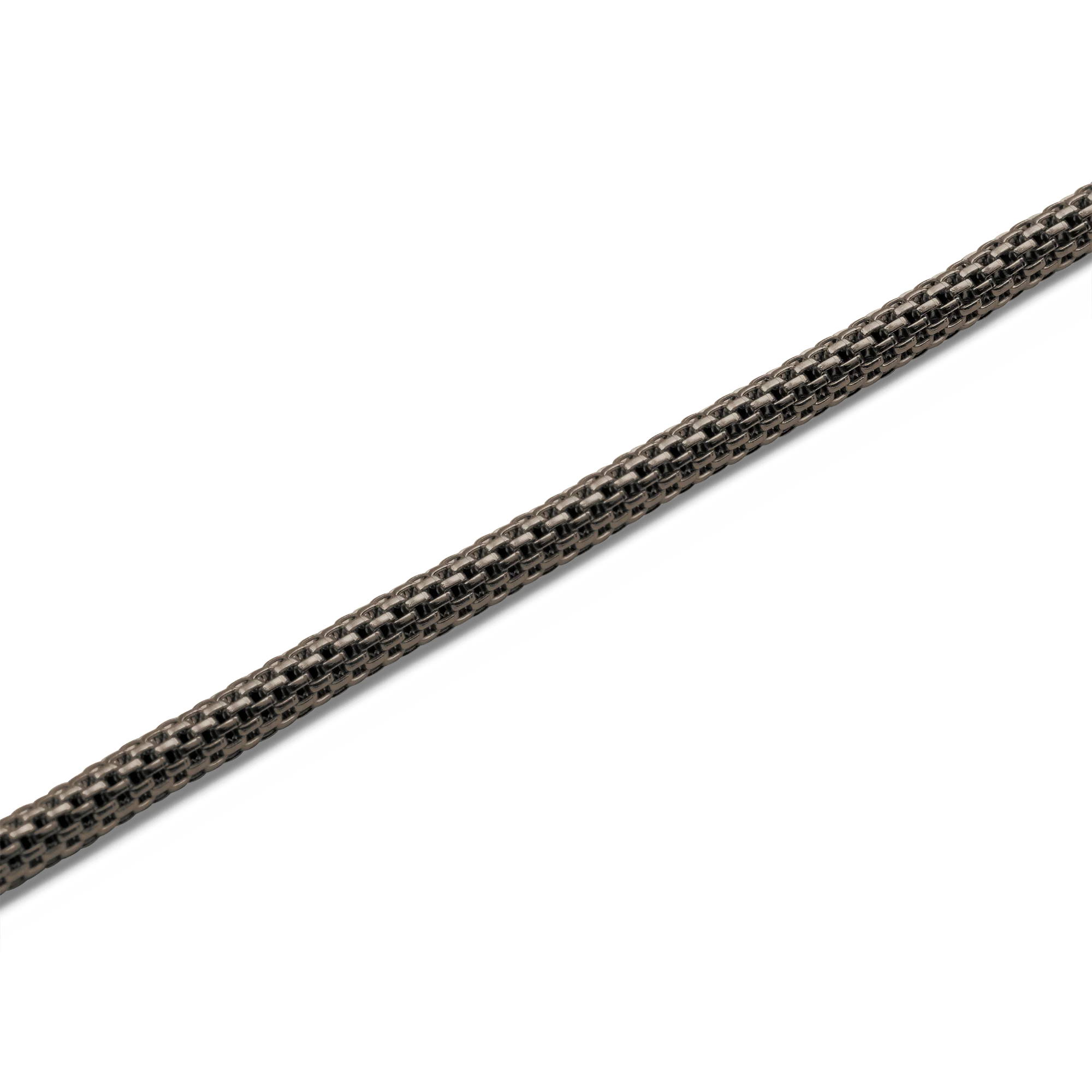 Tide Mesh Necklace Graphite 2.8 - Image 3