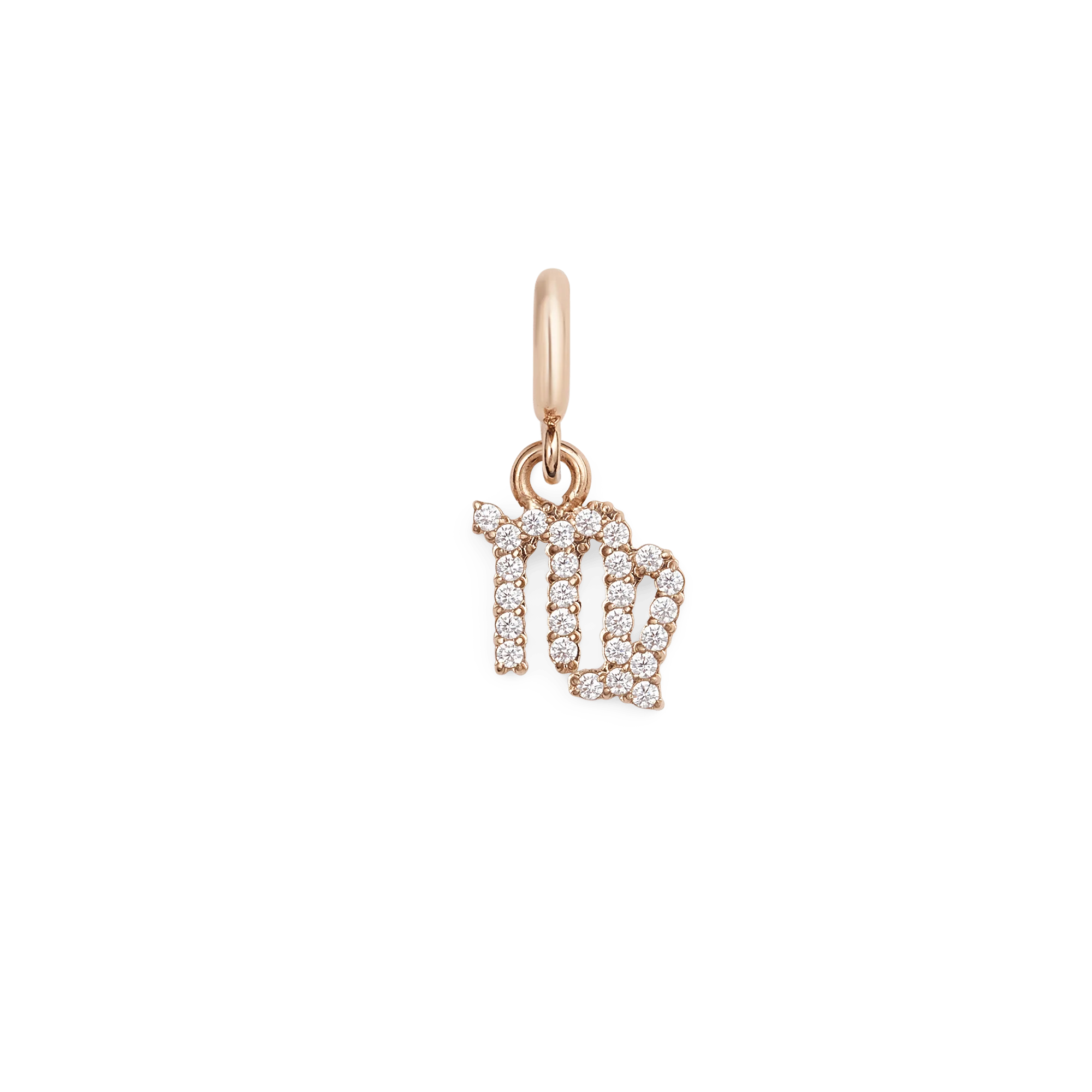 Zodiac Watch Charm Rose Gold