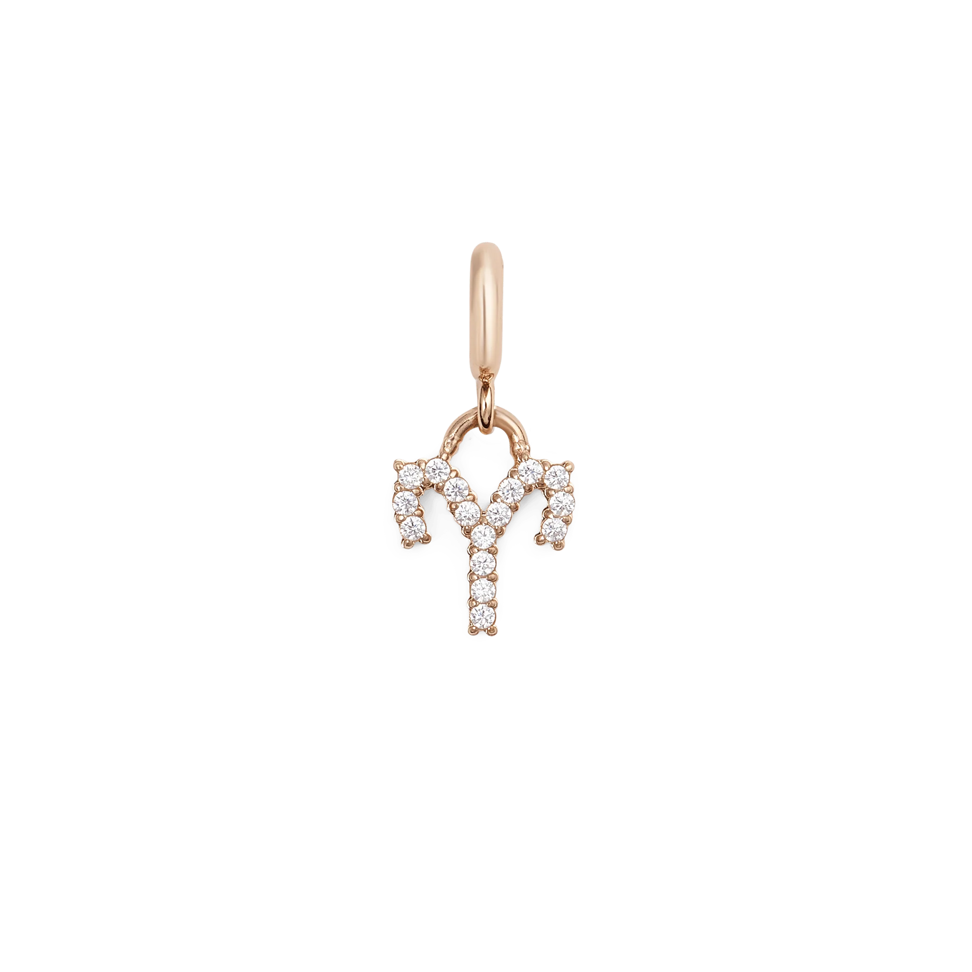 Zodiac Watch Charm Rose Gold - Image 4
