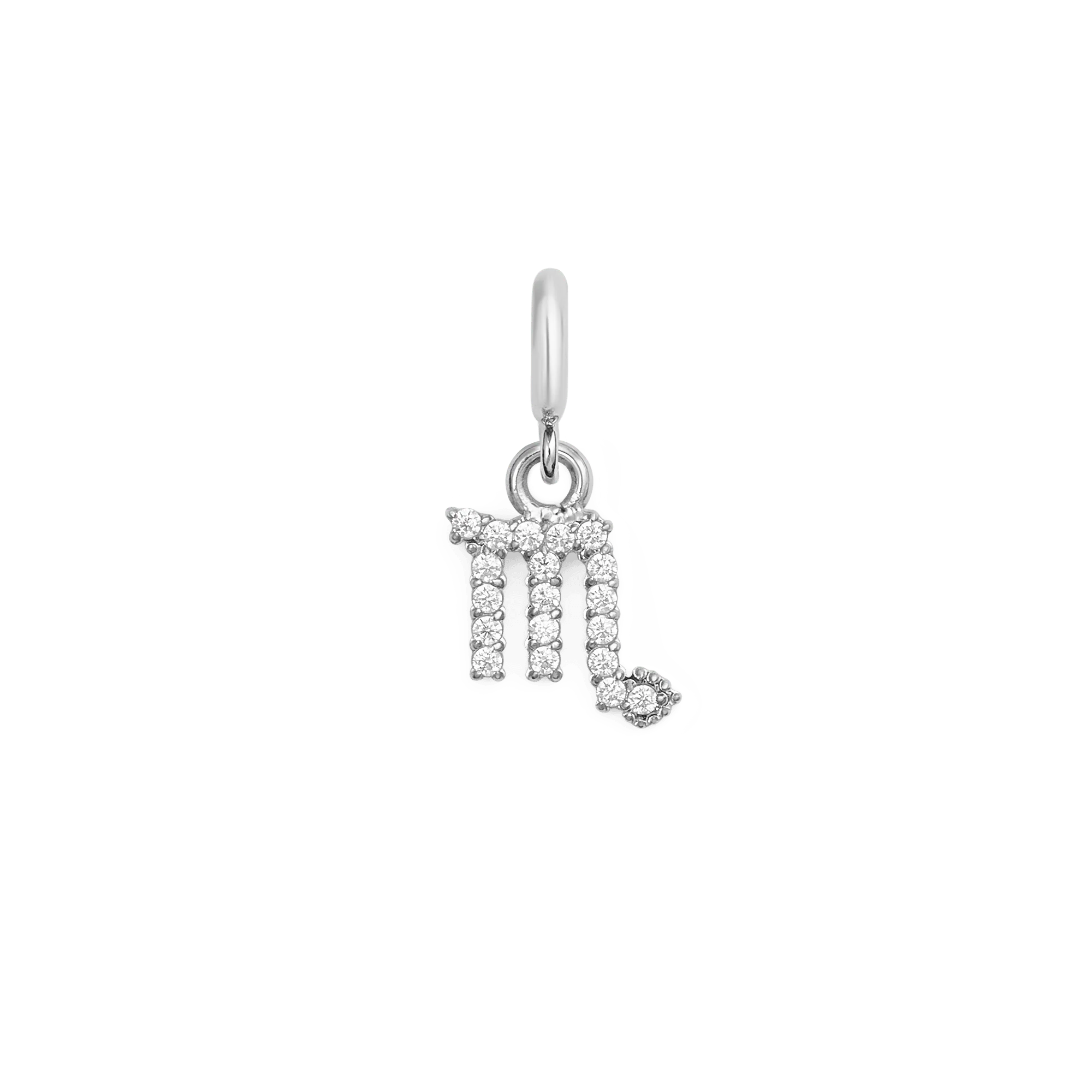 Zodiac Watch Charm Silver